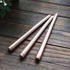 120 Rose Gold Premium 10″ Taper Candles Unscented Dinner Wedding Decoration