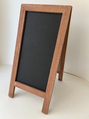 Freestanding Chalkboard Wood Easel Double-Sided Cute Party Wedding Decor!