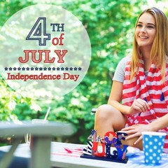 3 Pcs 4th Of July Table Centerpieces 250th Red White Blue Memorial Decor