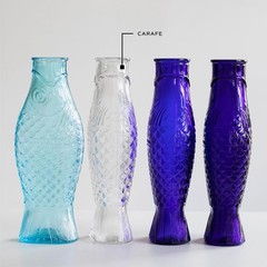 Serax Glass Water Pitcher Fish Fish Glassware By Paola Navone Wine Carafe