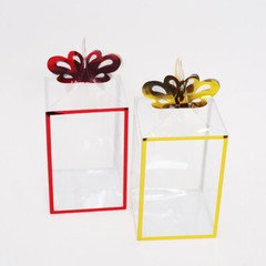 10X Clear PVC Cases Wedding Party Favor Gift Candy Display Boxes Transparent DIY