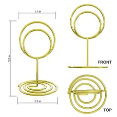 40PCS Table Number Holders, Place Cards Holder, Mini Food Labels Menu Holder, Ph