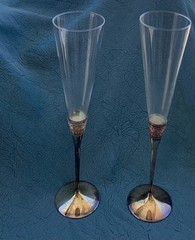 Vera Wang With Love Toasting Flutes Champagne Flute Pair Wedgwood Wedding