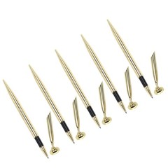 5 Pieces Counter Service Pen Ballpoint Pen Pen Reception Pen for