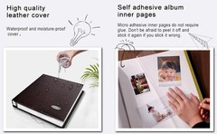 Self-Adhesive P Album, Dust-free, glue and waterproof