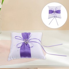 Fabric Ring Pillow Wedding Pillows for Kneeling Bridal Rings Bearer
