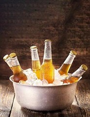Clear Fake Ice Cubes, 100 PCS 1.0″ Plastic Ice Cubes Acrylic Clear Ice Rock D…