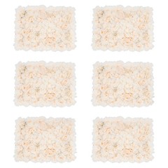 6pack Artificial Silk Hydrangea Flower wall Panel Wall Decor wall Panel