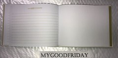 C.R.Gibson Gold Glitter Guest Book *On Sale For Limited Time