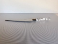Fostoria Heritage Wedding Cake Knife Crystal Handle