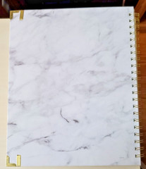 Wedding Planner Organizer, Marble – Diary, Journal, Engagement Gift – USA Brides