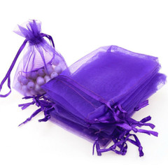 100/200pcs Organza Wedding Party Favor Gift Sheer Candy Bag Jewelry Pouches 3×4″