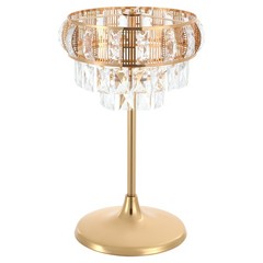 Gold Acrylic & Iron Flower Stand 30 × 45 cm Floor/Tabletop Wedding Centerpiece