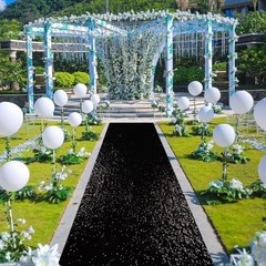Reusable 4FT x 15FT Black Aisle Runner Tape – Easy Install for Ceremonies