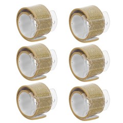 6 Pcs Prom Corsage Wristband Gold Wedding Wristlet Bridesmaid Gifts