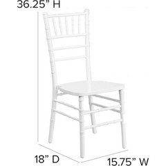 All Occasion Stackable Chiavari Chair Lightweight Wedding Banquet Event Seating