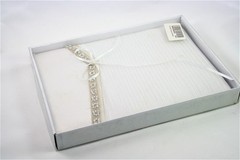 Lillian Rose Wedding Bride 11″ Guest Book – Crushed Taupe GB270I-D DEFECT