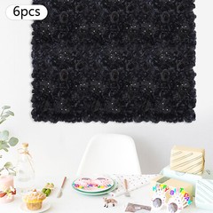 6PCS 60*40cm Artificial Flower Wall Panels for Gardens Parties Decor Backdrop US