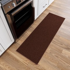 Machine Washable Modern Solid Design Non-Slip Rubberback 2×6 Traditional Runner
