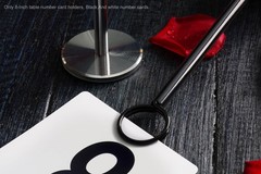 New Star Foodservice Ring Clip Table Number Card Holders with Number Cards 1 …
