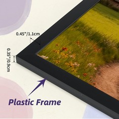 8×10 Black Picture Frames Set of 12 for Displaying 8 x 10 Photos, Multi 8×10 …