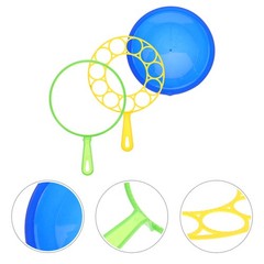 Bubble Wands Set Wands Tool Child Blowing Sets for Kids Blower Toddlers