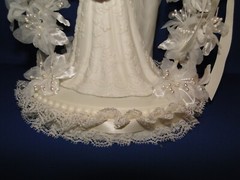 New Wilton Designer Series «Rose Garden», Grey Tux, Wedding CakeTop # 118-460
