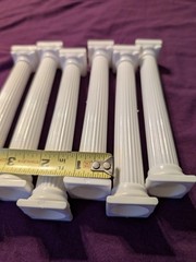 6pc 7″ Roman Columns For Dessert Cake Displays, Party’s Weddings Crafts