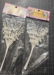 NEW BEGINNINGS WEDDING ACCESSORIES FLOWERS With Faux Pearls 2 New Packages