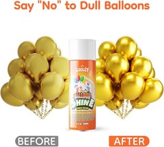 Balloon Shine Spray, 7 fl.oz Long Lasting 7 Fl Oz (Pack of 1), Fragrance Free