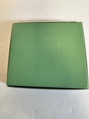 Vintage 1969 Hallmark Wedding Bell Mini Photo Album 3×3 Ivory Embossed w/ Box