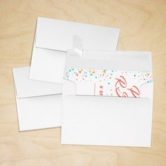 LUXPaper A2 Invitation Envelopes | 50 Qty., Envelope, 60lb. Bright White