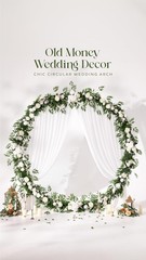 Ling’s Moment Flower Garland – 6FT Eucalyptus & Rose – Sweetheart Table Decor fo