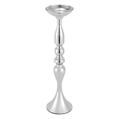 10 Pcs Silver Iron Wedding Centerpiece Vases 50cm (19.7in) Tall