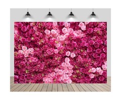 20ftx10ft Rose Wall Background Rose Photo Backdrops Spring Party Tea Party Fl…