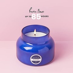 Capri Blue Blue Jean Scented Candle – 19oz Soy Wax Jar – Citrus Musk Patchouli