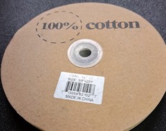 Natural Cream Ivory HERRINGBONE COTTON TAPE Twill Tape 3/8″ Wide 25yds
