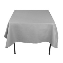 8 packs Square Tablecloths 54″x 54″ inch USA Polyester Party Overlay 23 COLORS