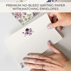 Beautiful Stationery Set with Envelopes – Premium-Quality, Multicolor