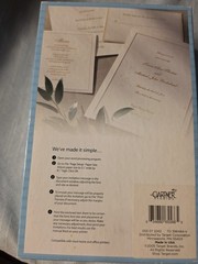Club Wedd Target 50 Count Invitation Kit