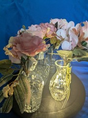 Set of 15 -Centerpieces table decor with Lights /Shades Of Pink- New