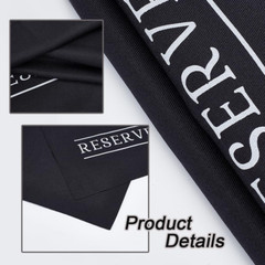 5 Pack Reserved Chair Signs, Reserved Signs for Pews for Wedding Parties and Cel