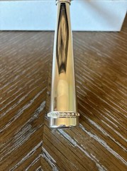 NEW Reed & Barton Cake Server And Knife Set With Rhinestone Handles W Sheathes