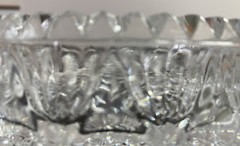 Princess House Crystal 3-Lite Taper Candle Holder Dish Holiday Centerpiece Party