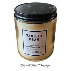 B&BW white barn vanilla bean candle 7 oz. New. free shipping