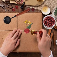 Sealing Wax Beads Set, Sealing Wax Gold Metallic, 200 Piece Wax Beads Victory…