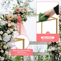 10PCS Column Wedding Flower Stand Cylindrical Display Rack 31.5inch Metal US US！