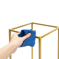 10pcs Gold Flower Display Stands Freestanding Wedding Centerpiece Stand Rack