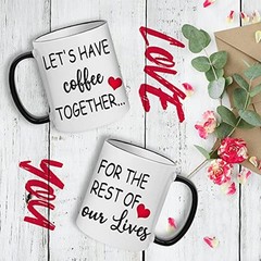 Wedding Gift for Couple, Lets Have Coffee Together…For The Rest Of Our Lives
