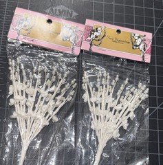 NEW BEGINNINGS WEDDING ACCESSORIES FLOWERS With Faux Pearls 2 New Packages